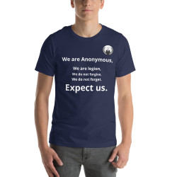 Anonymous Quote - Unisex t-shirt