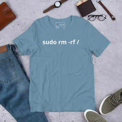 sudo rm -rf / - Unisex t-shirt