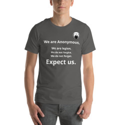 Anonymous Quote - Unisex t-shirt